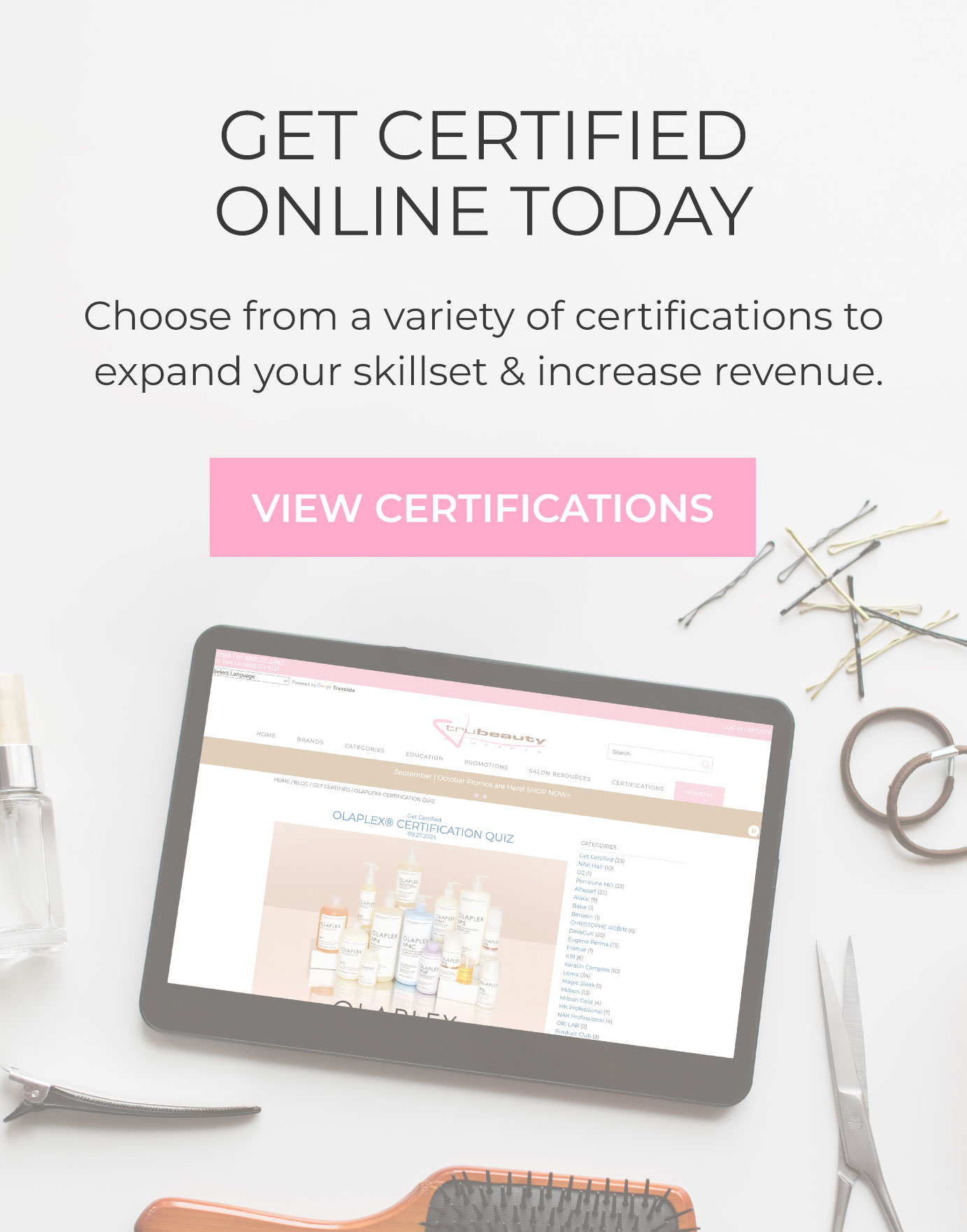 View Certifications